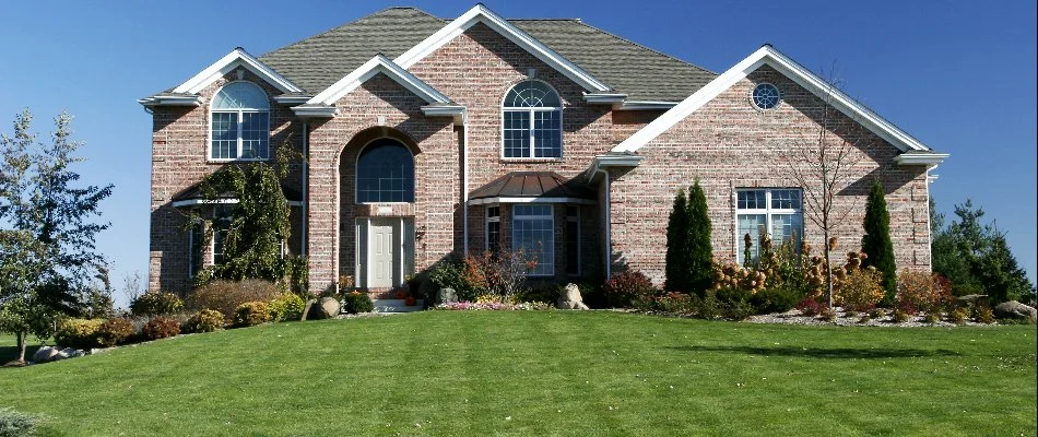 A healthy, green lawn in Newark, DE.