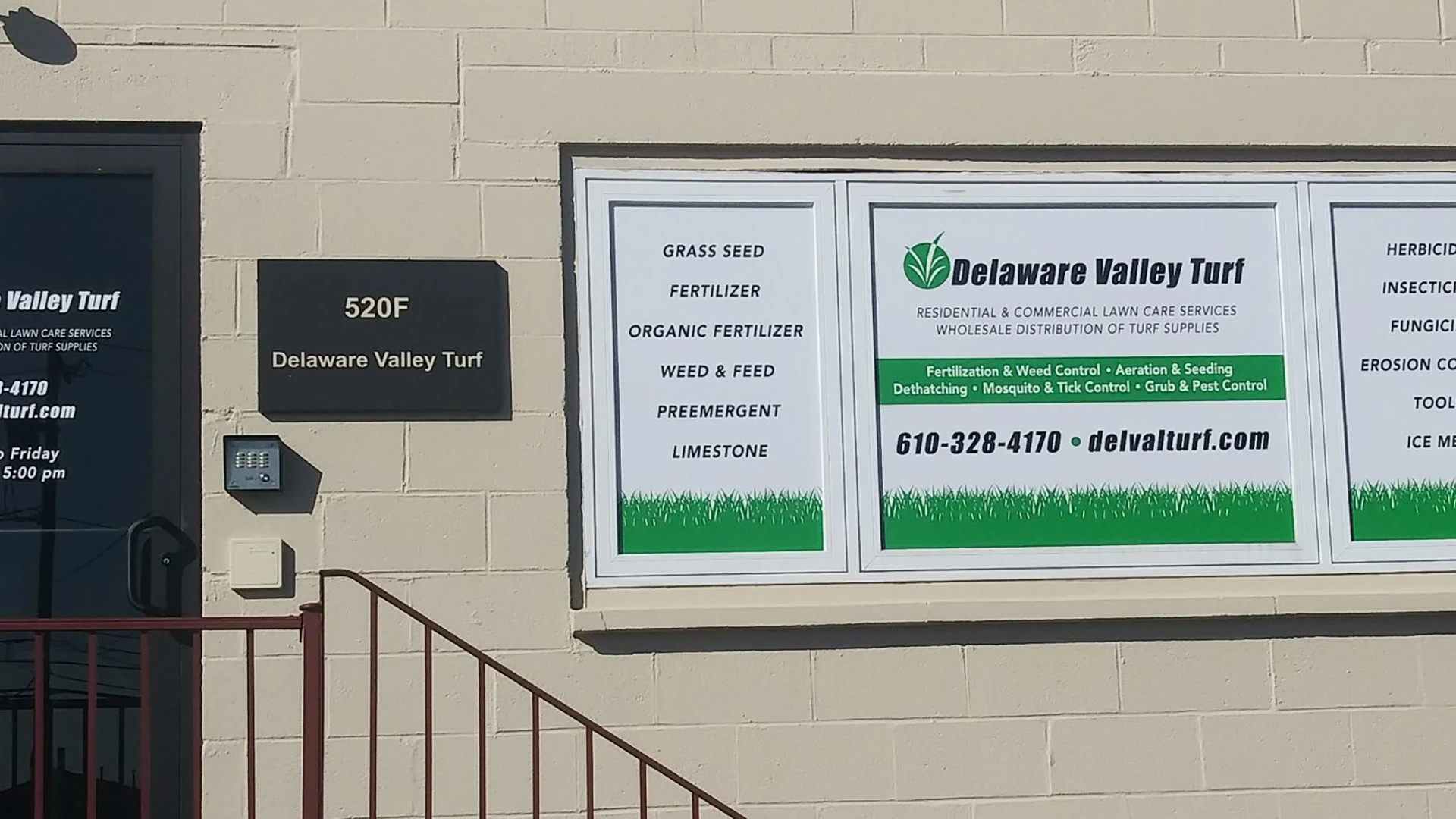 The Delaware Valley Turf Office in Pennsylvania.